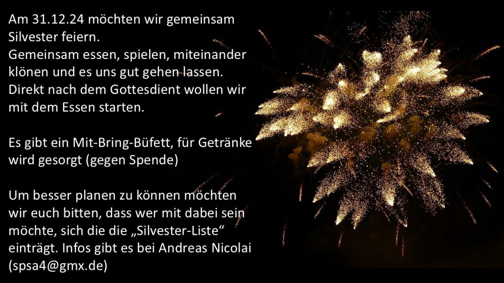 Silvester 2024