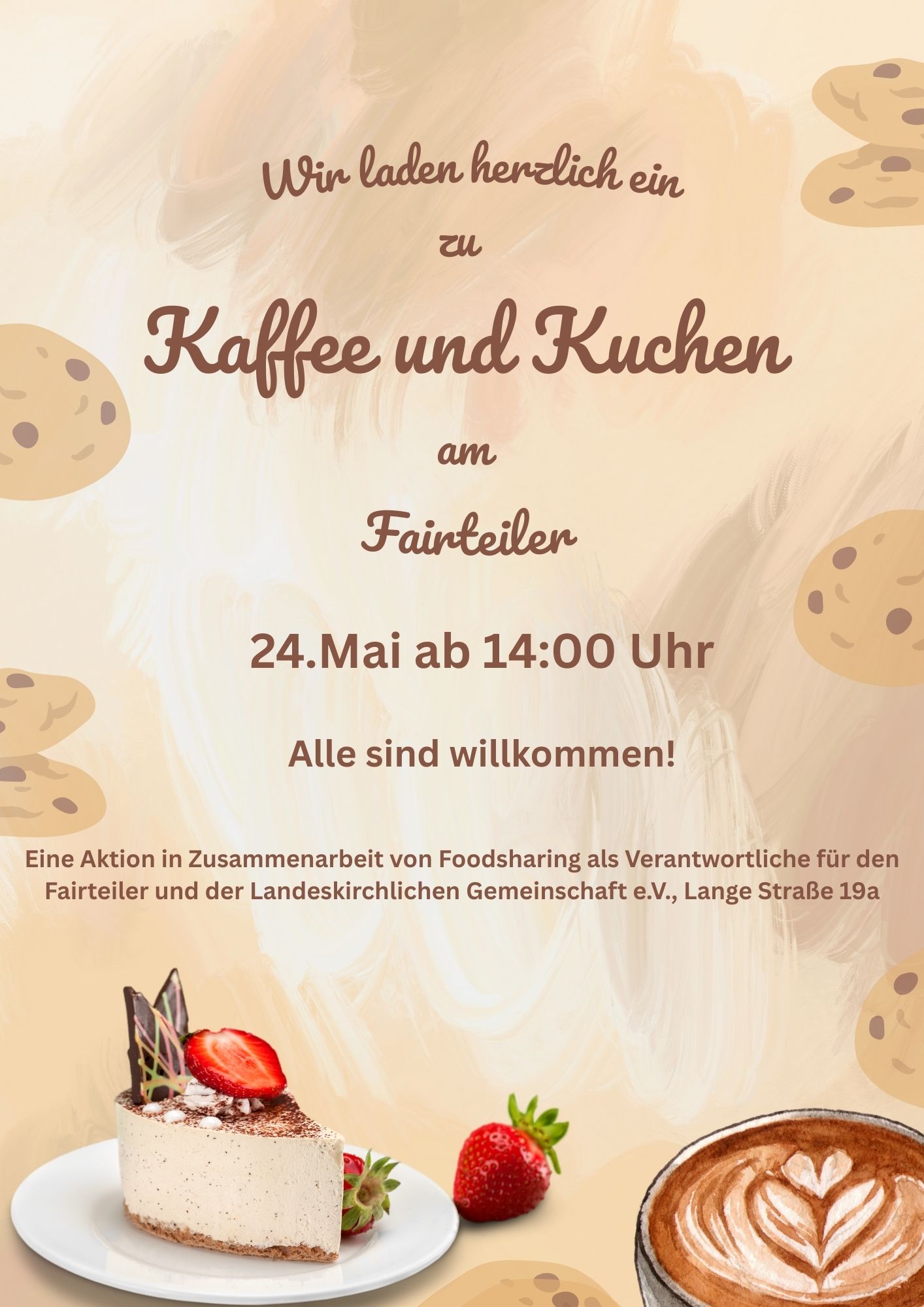 Kaffee und Kuchen am Verteiler 24.05.2025