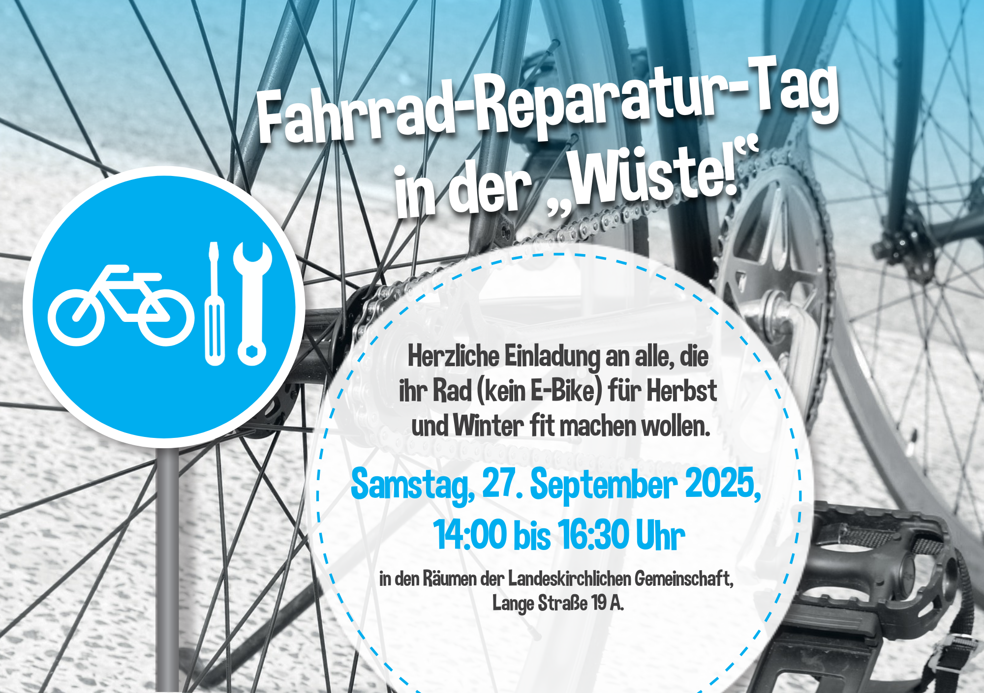 Flyer-Fahrrad-Reparatur-Tag-Fahrrad-Reparatur-Tag Sept 2025 Flyer Vorderseite