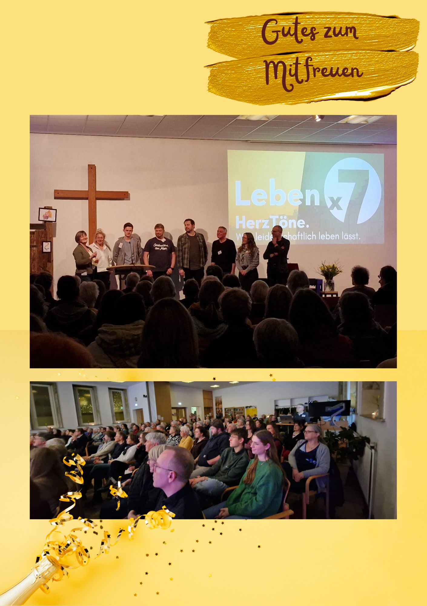 Lebenx7-Rückblick Foto-Flyer