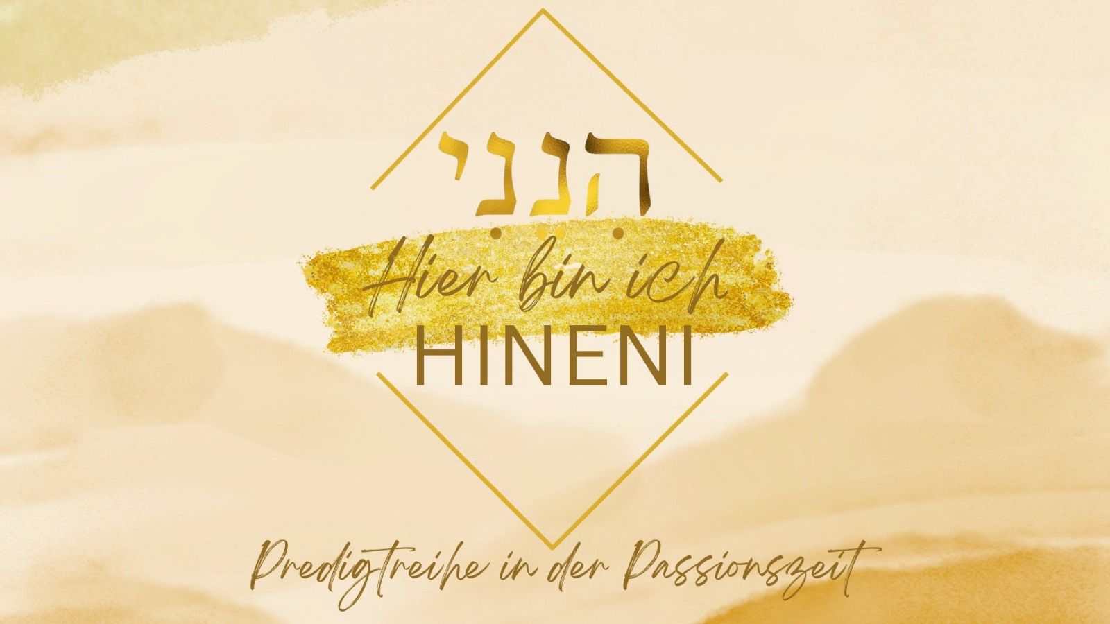 Flyer zur Predigtreihe in der Passionszeit 2026