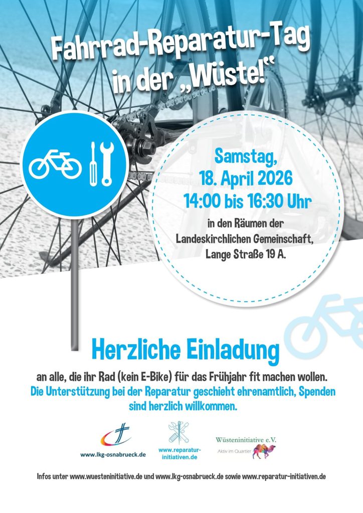 Fahrrad-Reparatur-Tag April 2026