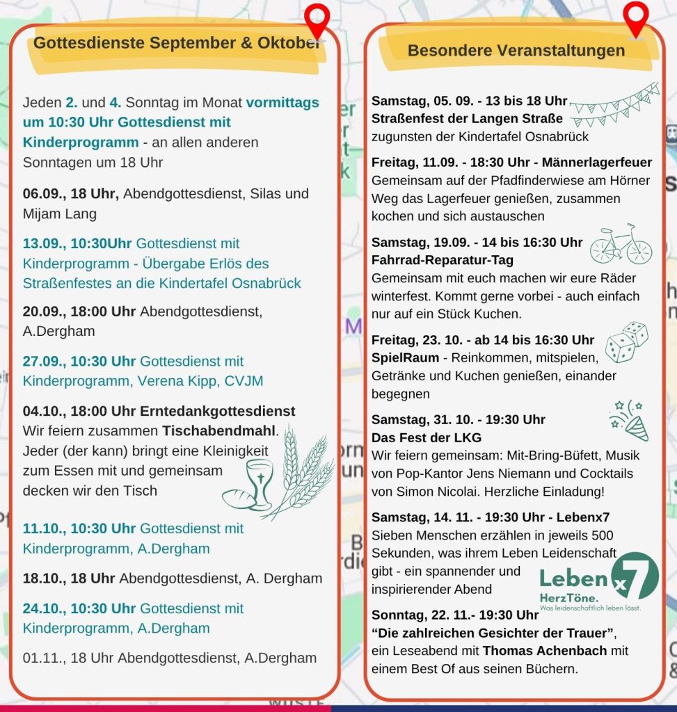 Herbstprogramm LKG September Oktober 2026