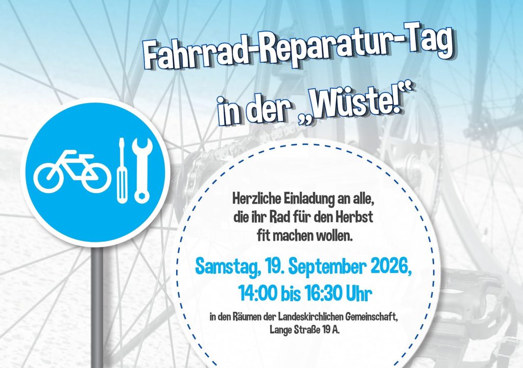Fahrrad-Reparaturtag 19.09.2026 Flyer S. 1