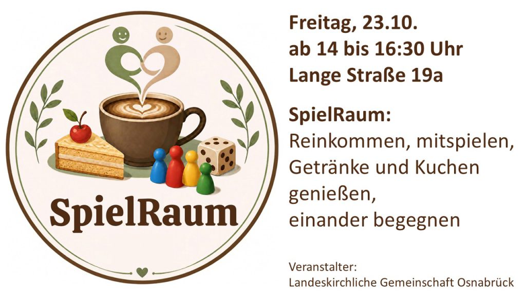SpielRaum am 23.10.2026