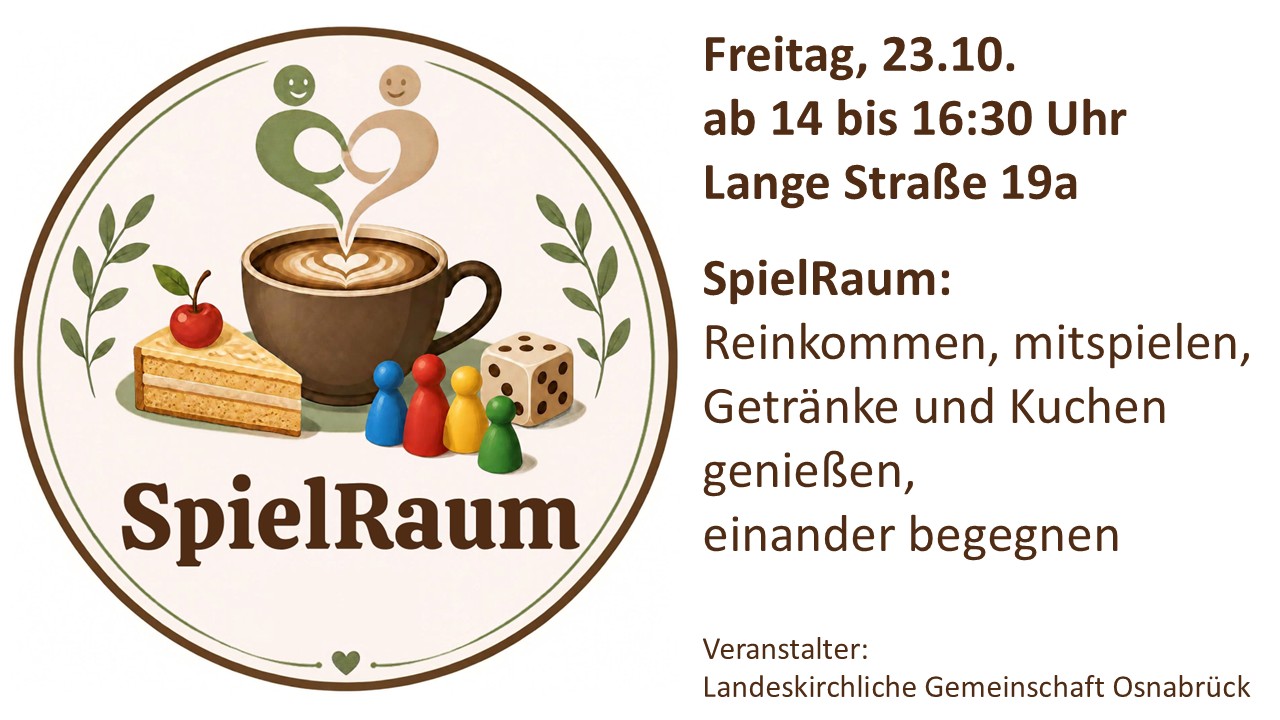 SpielRaum am 23.10.2026